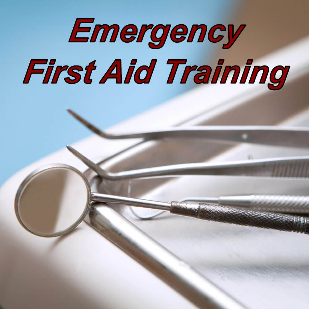 CPD certified level 2 approved emergency first aid training course certification online, suitable for dentists.